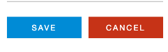 An image of a blue button labelled SAVE and a red button labelled CANCEL.